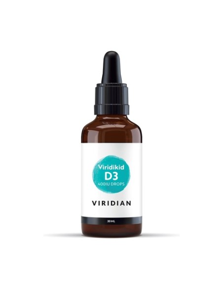 Vitamina D3 400UI 30 ml de elixir floral Viridian