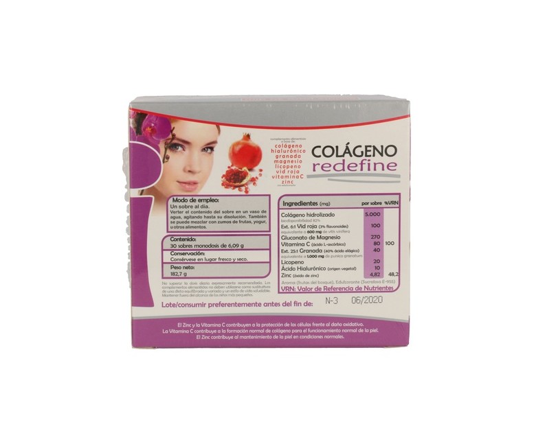 Colágeno Redefine 30 sobres Pinisan