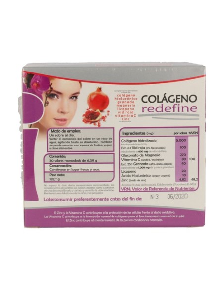 Colágeno Redefine 30 sobres Pinisan