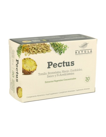 Pectus 30 cápsulas Betula