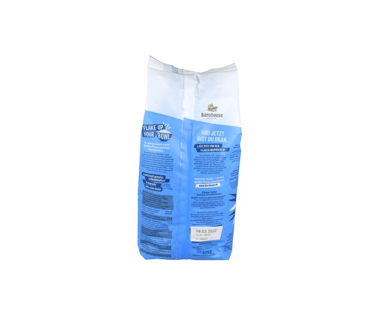 Flakes de avena 275 g Barnhouse