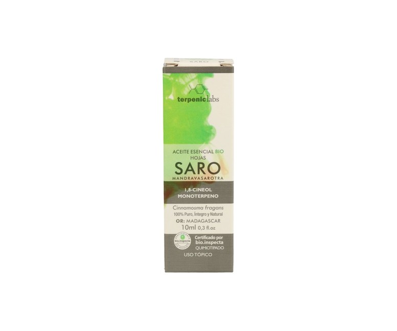 Aceite Esencial Saro Mandravasarotra Bio 10 ml de aceite esencial Terpenic