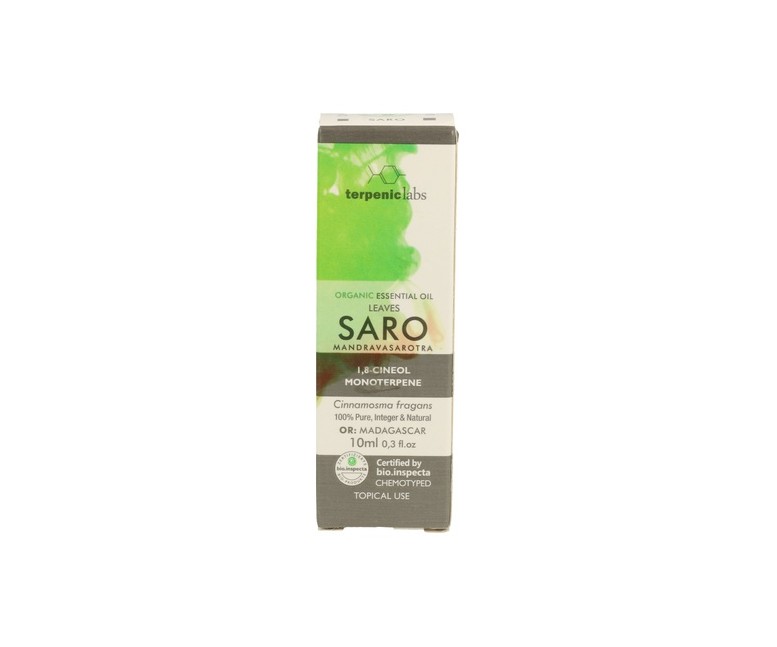 Aceite Esencial Saro Mandravasarotra Bio 10 ml de aceite esencial Terpenic