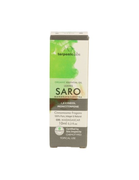 Aceite Esencial Saro Mandravasarotra Bio 10 ml de aceite esencial Terpenic