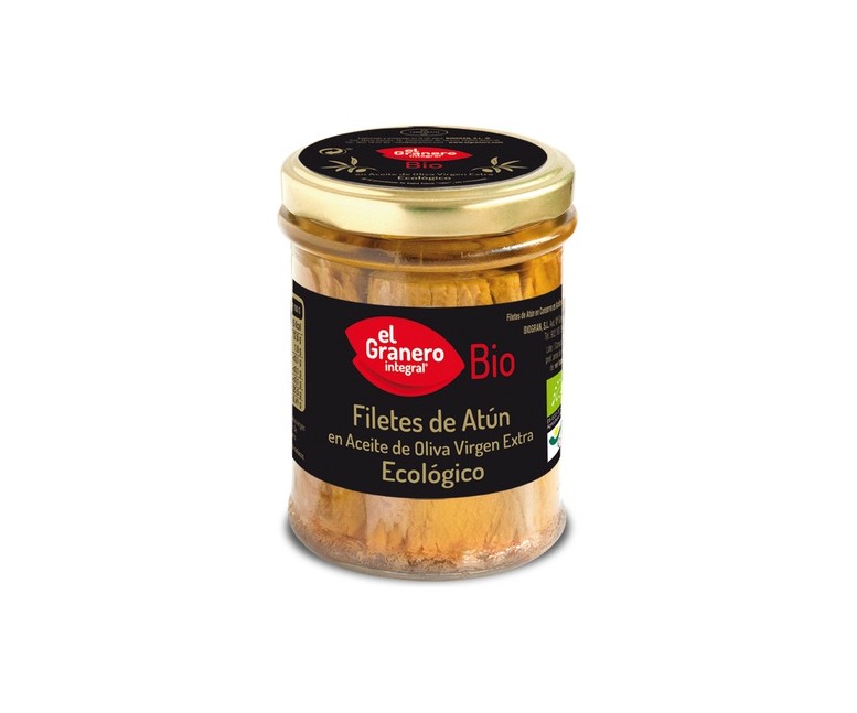 Filetes de Atún Bio 195 g El Granero Integral