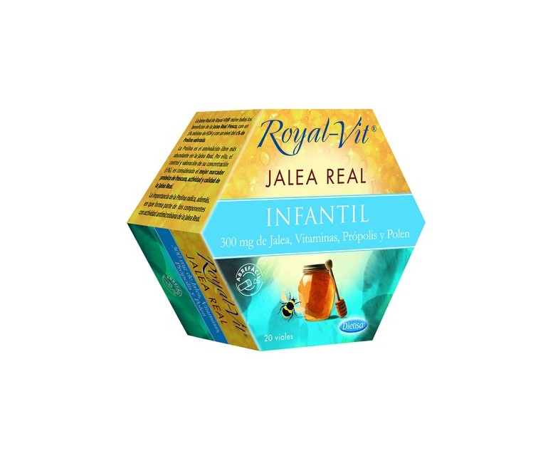 Jalea Real Infantil Royal-Vit 20 ampollas de 300mg Dietisa