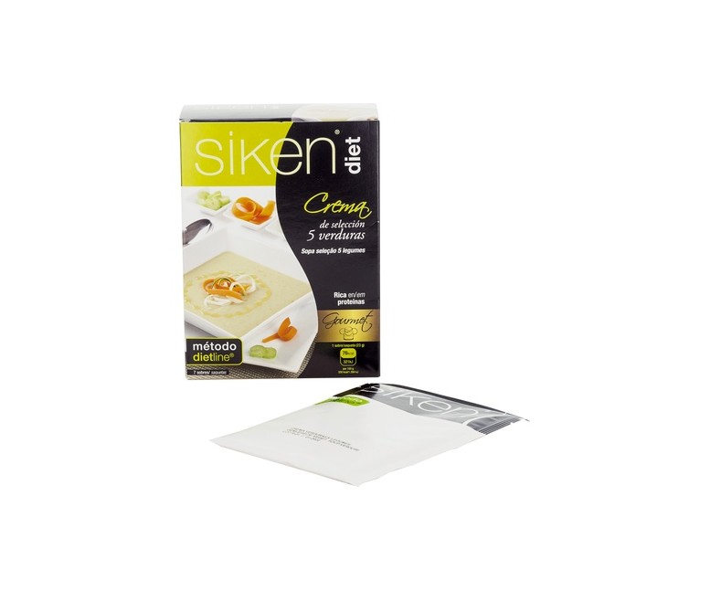 Crema Gourmet 5 Verduras 7 sobres Siken