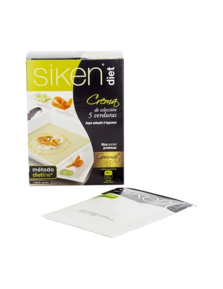 Crema Gourmet 5 Verduras 7 sobres Siken