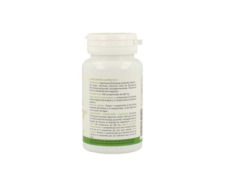 Echinacea 100 comprimidos de 400mg Plantapol