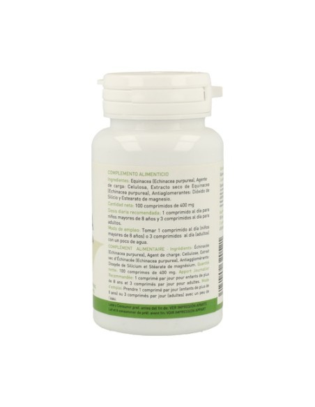 Echinacea 100 comprimidos de 400mg Plantapol