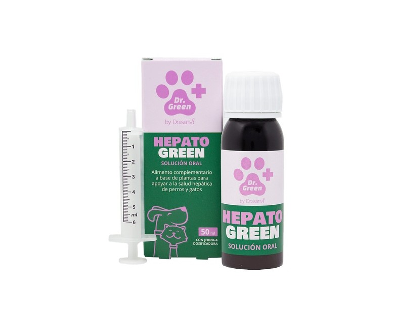 Hepatogreen salud hepática de perros y gatos 50 ml DR GREEN