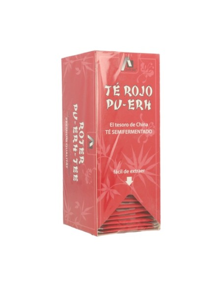 Té rojo Pu-Erh 25 bolsitas infusoras de 2g Madal Bal