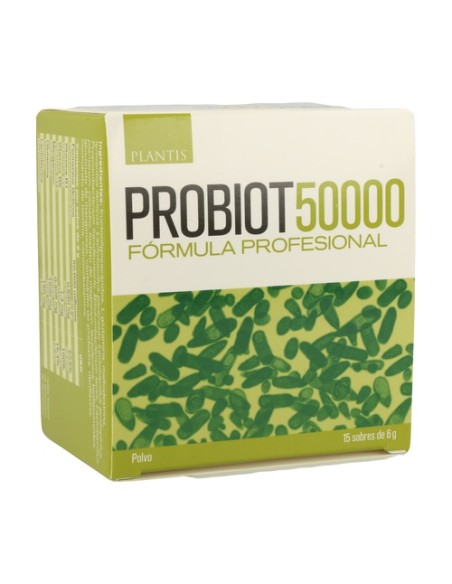 Probiot 50000 (Fórmula Profesional) 15 sobres Plantis