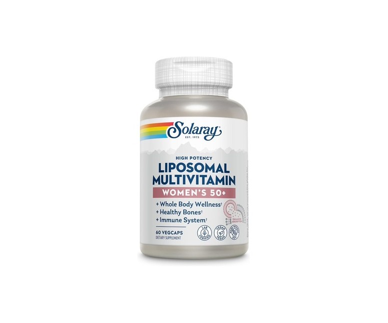Liposomal multivitamínico mujer +50 60 cápsulas vegetales Solaray