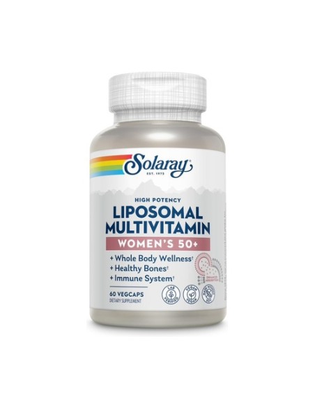 Liposomal multivitamínico mujer +50 60 cápsulas vegetales Solaray