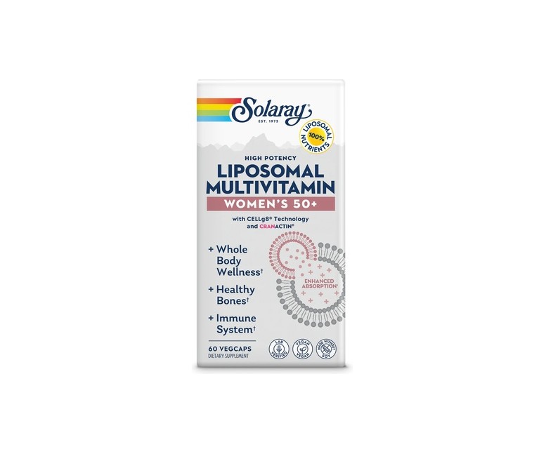 Liposomal multivitamínico mujer +50 60 cápsulas vegetales Solaray