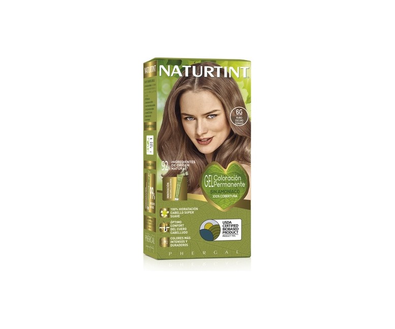 Naturtint Coloración Con Quinoa 6G - Rubio Oscuro Dorado 1 unidad Naturtint