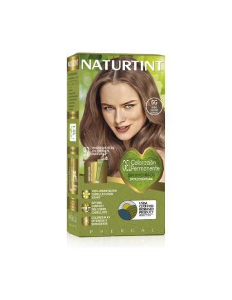 Naturtint Coloración Con Quinoa 6G - Rubio Oscuro Dorado 1 unidad Naturtint