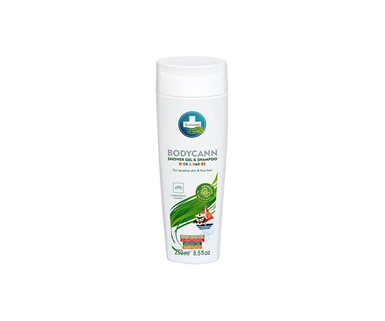 Bodycann Gel Champú para Niños 2 en 1 250 ml Annabis