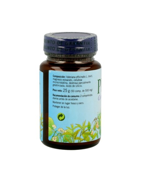 Valeriana 50 comprimidos de 500mg Plantis