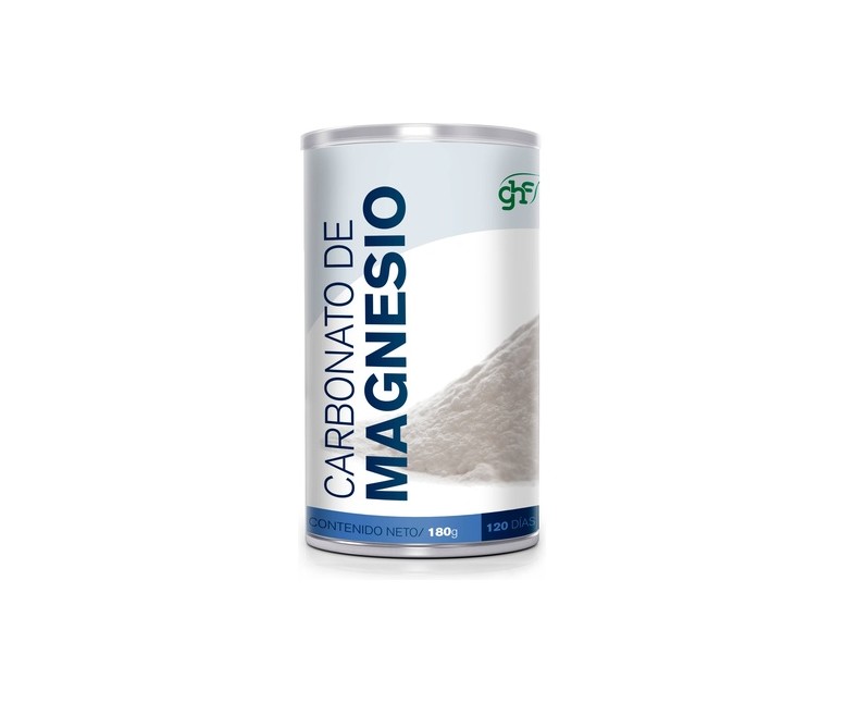 Carbonato de magnesio 180 g de polvo GHF