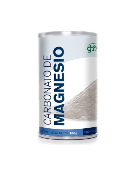 Carbonato de magnesio 180 g de polvo GHF