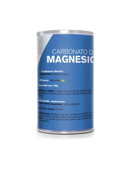 Carbonato de magnesio 180 g de polvo GHF