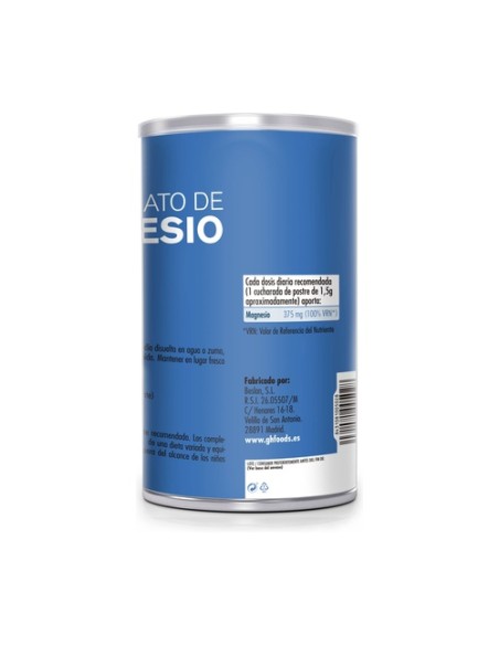 Carbonato de magnesio 180 g de polvo GHF