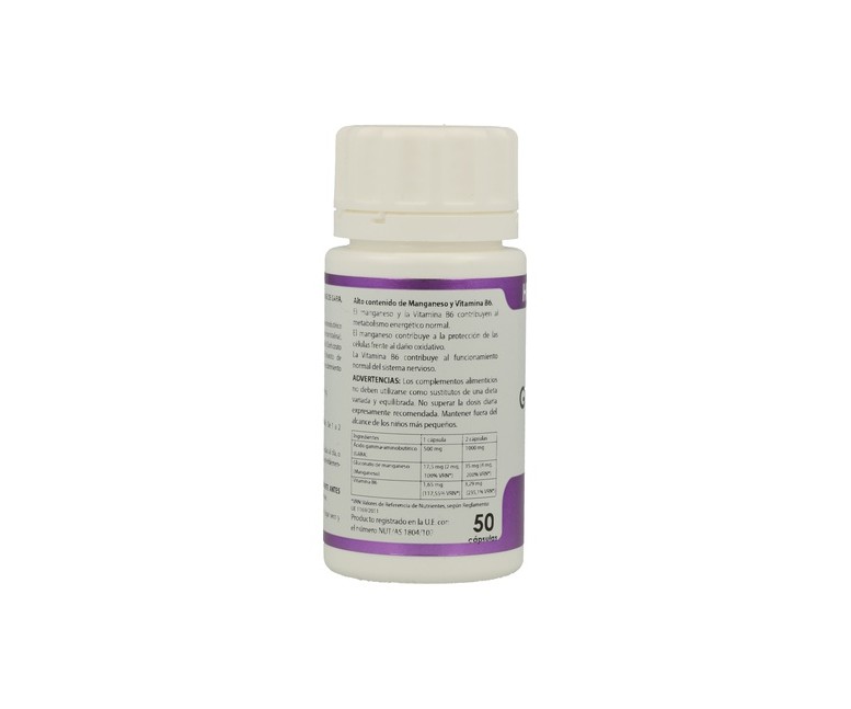 Gaba plus Holomega 50 cápsulas de 750mg Equisalud