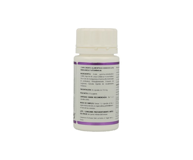 Gaba plus Holomega 50 cápsulas de 750mg Equisalud