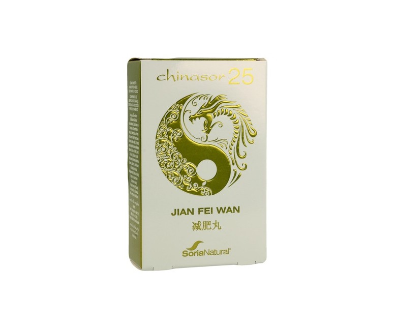 Chinasor 25 Jian Fei Wan 30 comprimidos Soria Natural