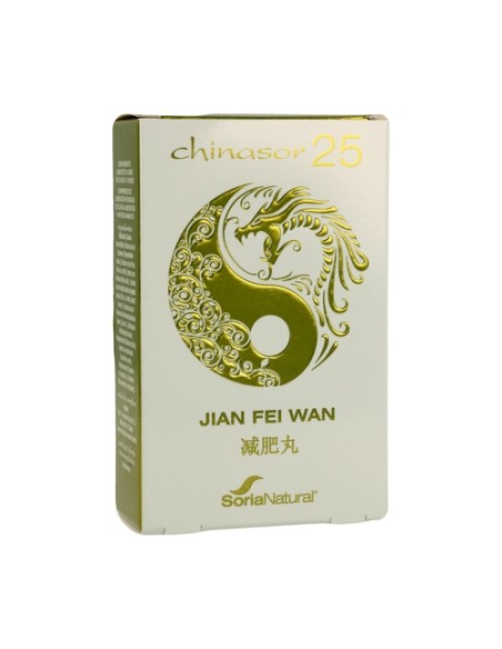 Chinasor 25 Jian Fei Wan 30 comprimidos Soria Natural