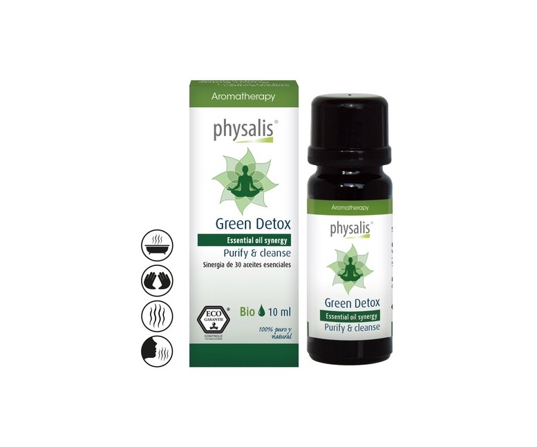 Green detox sinergia aceite esencial Bio 10 ml de aceite esencial Physalis