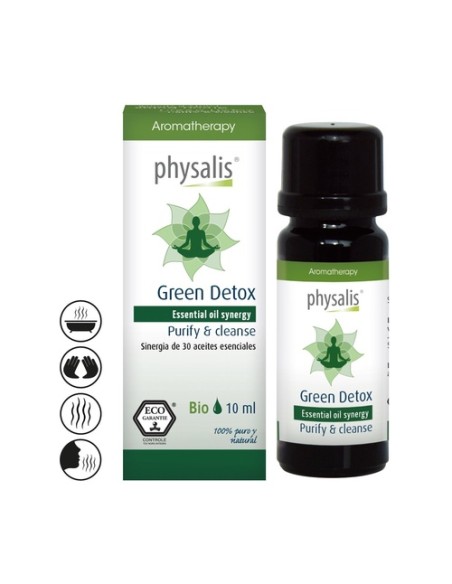 Green detox sinergia aceite esencial Bio 10 ml de aceite esencial Physalis