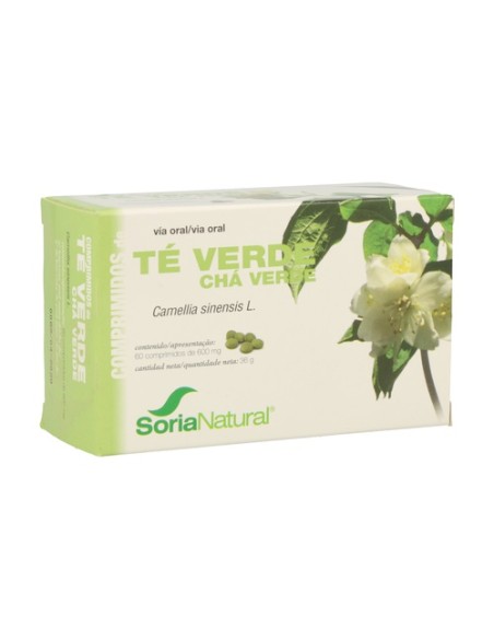 Té Verde Comprimidos 60 comprimidos Soria Natural