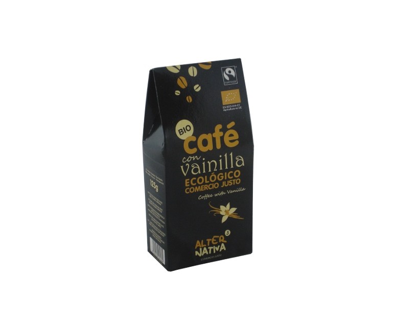 Café Aromatizado a la Vainilla molido Bio 125 g Alternativa3