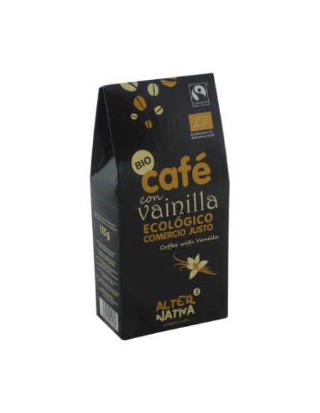 Café Aromatizado a la Vainilla molido Bio 125 g Alternativa3