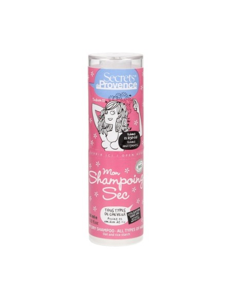 Champú seco en polvo 38 ml Secrets de Provence