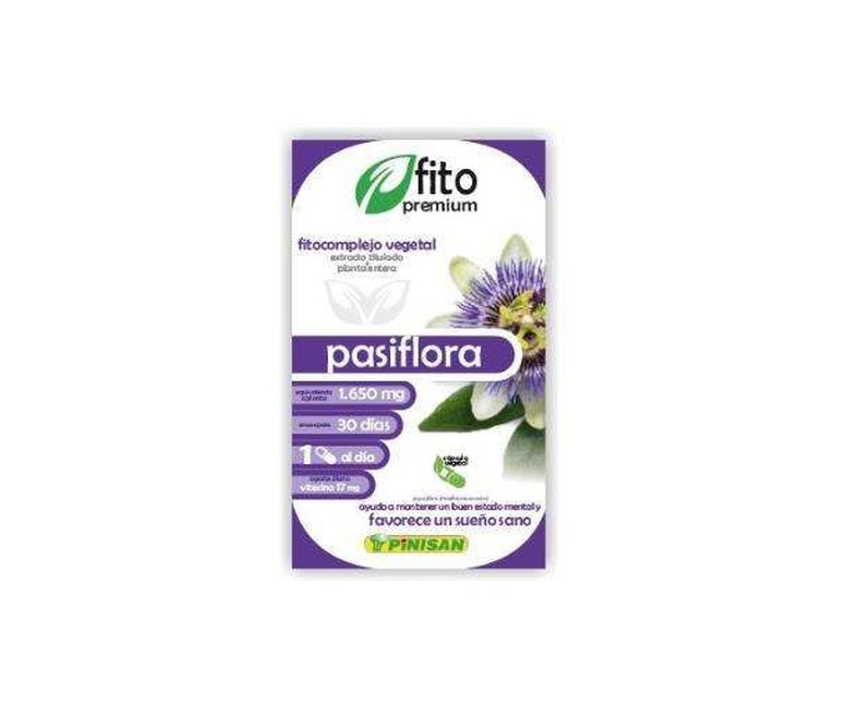 Fito Premium Pasiflora 30 cápsulas Pinisan