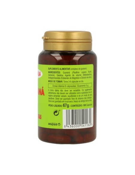 Guarana 100 cápsulas Integralia