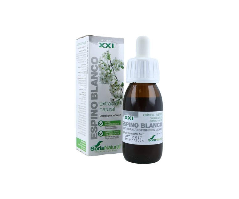 Extracto de espino blanco Fórmula XXI 50 ml Soria Natural