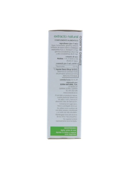 Extracto de espino blanco Fórmula XXI 50 ml Soria Natural