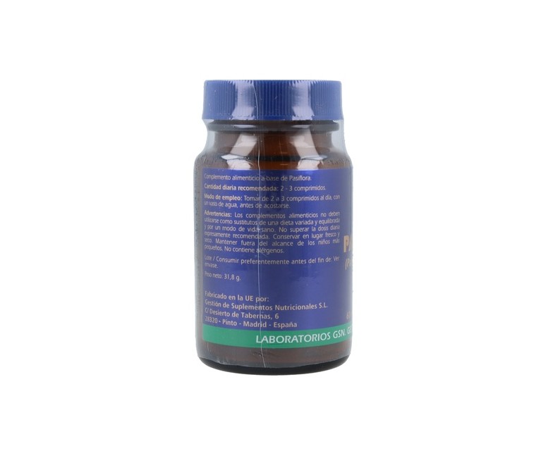 Pasiflora 60 comprimidos de 530mg Gsn