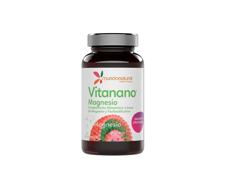Vitanano magnesio liposomado 30 cápsulas Mundonatural