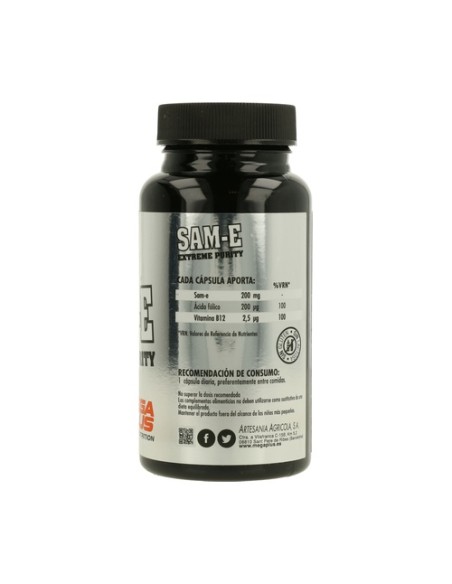 SAM-E Extreme Purity 60 cápsulas Mega Plus