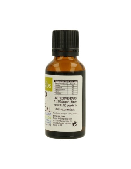 Aceite esencial de geranio bourbon bio 30 ml de aceite esencial Terpenic