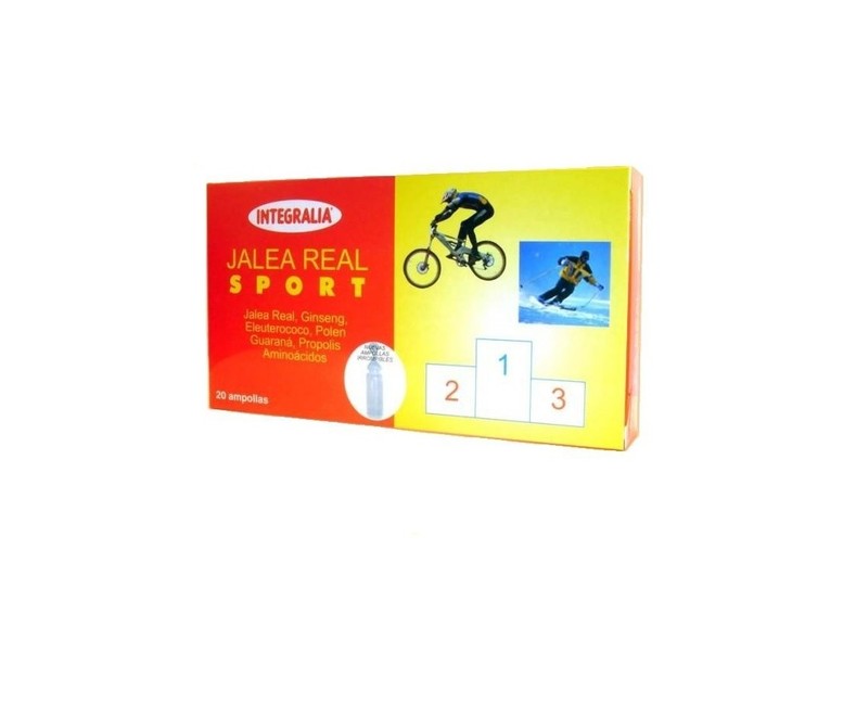 Jalea Real Sport 20 ampollas Integralia