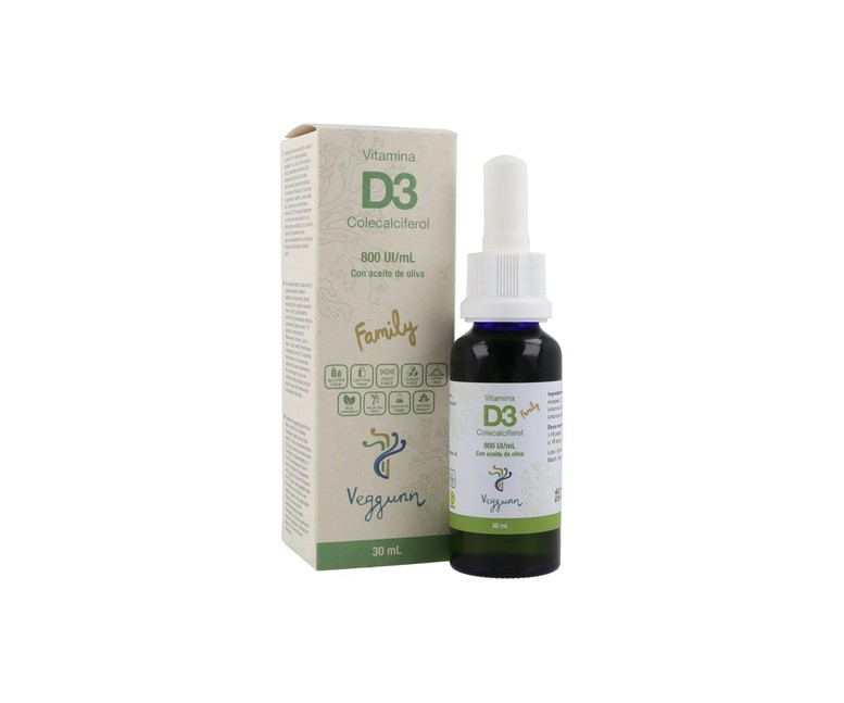 Vitamina D3 (Family) 30 ml Veggunn