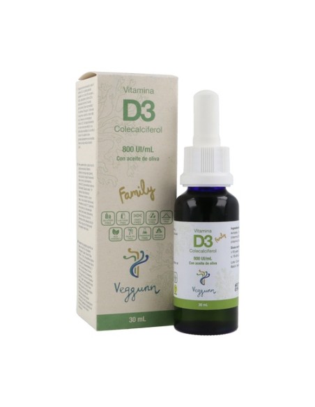 Vitamina D3 (Family) 30 ml Veggunn
