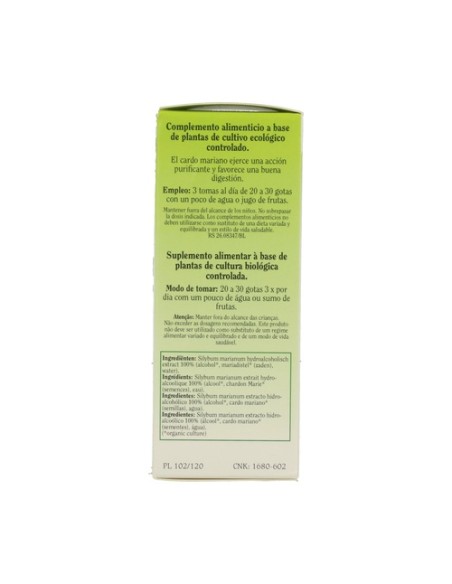 Silybum Marianus (Cardo Mariano) 50 ml Biover